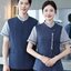 เสื้อพนักงานทำความสะอาด เสื้อแม่บ้าน เสื้อแม่บ้านโรงแรมรีสอร์ท เทา ฟ้า น้ำเงิน L-5XL D6809003 ตัว
