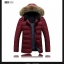 CM5909003 เสื้อโค้ทเกาหลีผู้ชายมีฮูดถอดได้ผ้าผสมขนเป็ด jeep (พรีออเดอร์) รอ 3 อาทิตย์หลังชำระเงิน CM5909003 ชิ้น