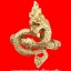 แหวนพญานาคราช เนื้อทองเหลือง ครูบาพิรุณ วัดชัยมงคล