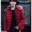 CM5909003 เสื้อโค้ทเกาหลีผู้ชายมีฮูดถอดได้ผ้าผสมขนเป็ด jeep (พรีออเดอร์) รอ 3 อาทิตย์หลังชำระเงิน CM5909003 ชิ้น