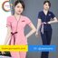 ชุดพนักงานนวดสปา ชุดพนักงานเสริมสวย ชุดทำงาน ชุดสูท สีภาพ S-3XL SK6410001 ชุด