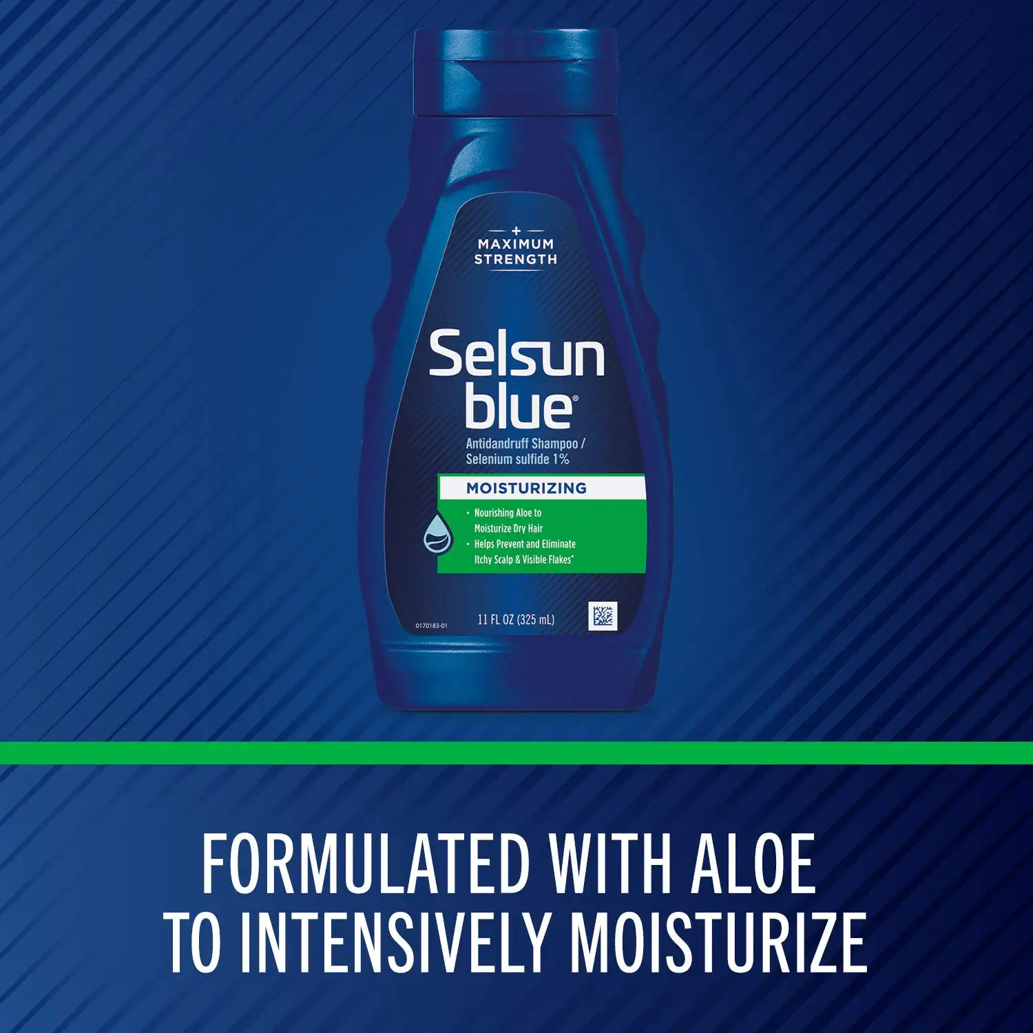 แชมพูขจัดรังแคSelsun Blue Moisturizing Anti-dandruff Shampoo with Aloe 12oz Selenium Sulfide 1% ราคา 500 บาท