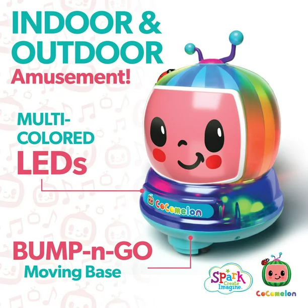 Cocomelonชวนคลาน 2-in-1 Spraying Bath Toy พร้อมไฟ LED สำหรับเด็กชายและเด็กหญิงอายุ 3 ปีขึ้นไป ราคา 950.- บาท