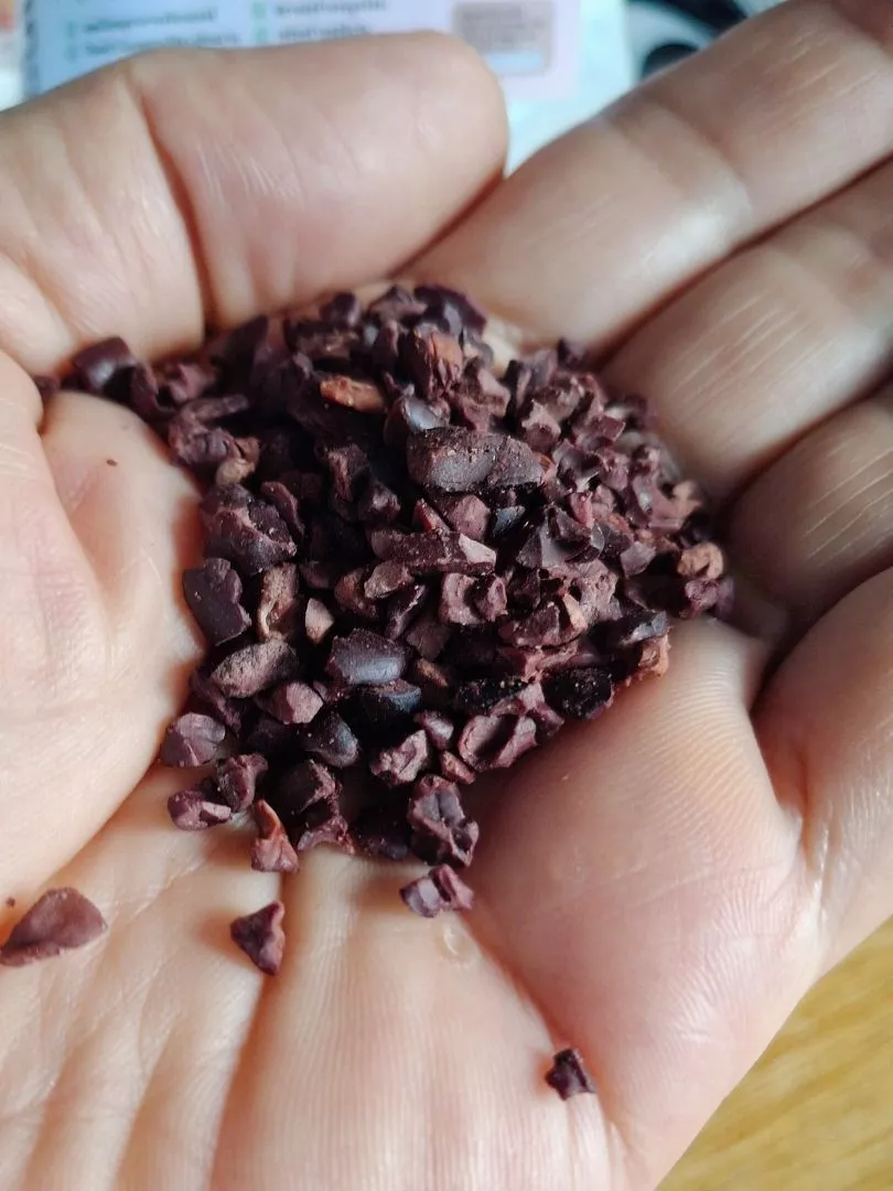 คาเคานิปส์ (Cacao Nibs) ขนาดทดลอง 20 กรัม 🍫 คาเคานิปส์ ออแกนิคแท้ 100% ตราดอยอ่างขาง | 100% Organic Cacao Nibs Doi Angkhang Brand 📦คาเคานิปส์ออแกนิคแท้ 100% 👍🏻 0% น้ำตาล ไม่มีสารกันเสีย 😎 100% Real Organic Cacao