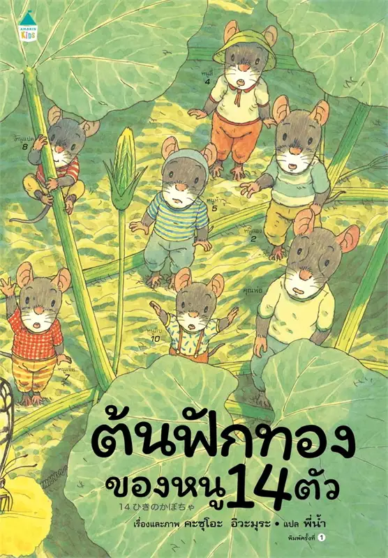 ต้นฟักทองของหนู 14 ตัว (ปกแข็ง) 3 ปีขึ้นไป