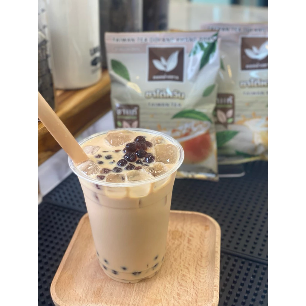 ผงชาหยาบไต้หวัน 200g Thai Taiwan Tea Powder จากเชียงใหม่ ใบชาแท้ 3 สายพันธุ์ คั่วสดใหม่ หอมกรุ่น เข้มข้น กลมกล่อม อย. ชงง่าย ชาโบราณ ชาเย็น ชานม Milk Tea Cafe ร้านชา Home Brewing ดื่มเพื่อสุขภาพ ราคาประหยัด คุณภาพพรีเมียม