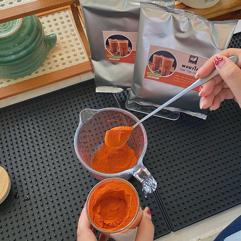ผงชาไทยสกัด 🍵 Spray Dry 1kg ละลายน้ำเย็นได้ ไม่มีตะกอน ไม่ใส่นม ไม่มีน้ำตาล Pure Thai Tea Powder ทำเครื่องดื่ม เบเกอรี่ ชาเย็น ชานม ร้านกาแฟ ร้านชา คาเฟ่ โฮมเมด ขายส่ง